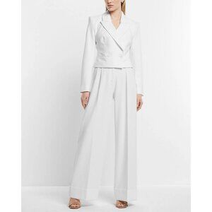 NWT Express Stylist Super High Waisted Pleated Wide Leg Pants Size 6R